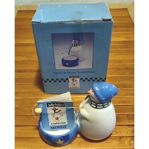 Jolly Follies Figurine "S’MORES THE MERRIER” Tealight Holder by Sandi Gore Evans